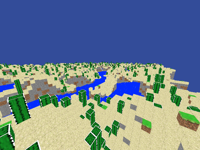 Minecraft clone image