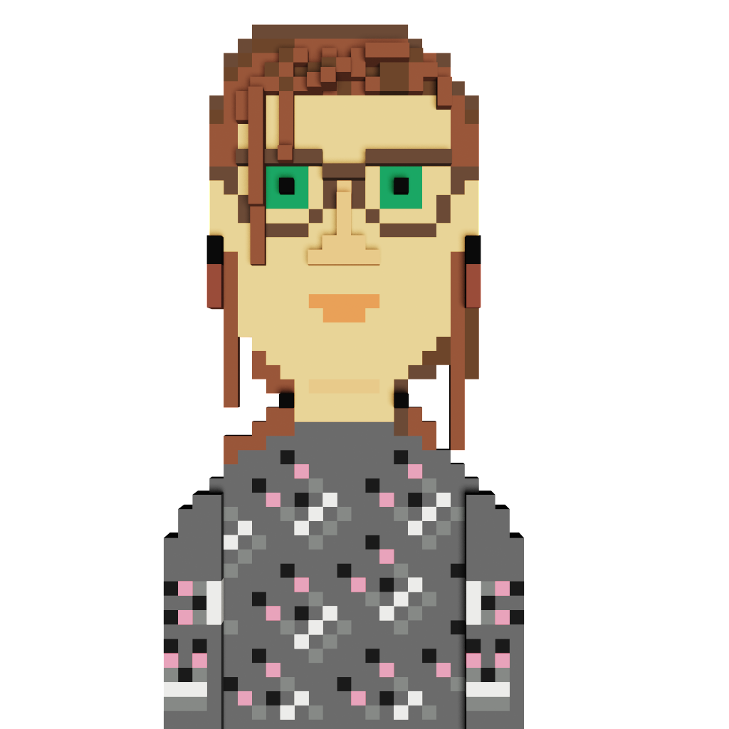 Marty - pixel art self portrait